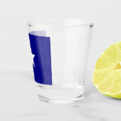 Bonnie Blue Flag Shot Glas (Rechts)