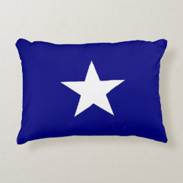 Bonnie Blue Flag White Star Accent Kussen