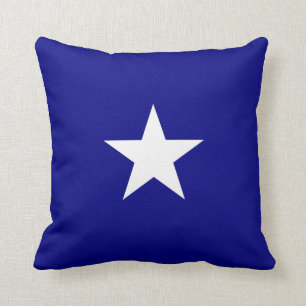 Bonnie Blue Flag White Star Kussen