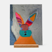 Bonnie Bunnie Acrylique Impression - CreativeDrew (Recto)