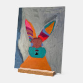 Bonnie Bunnie Acrylique Impression - CreativeDrew (Angle)
