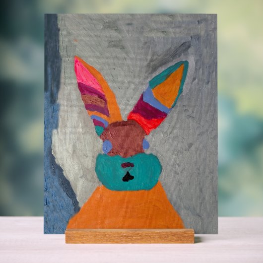 Bonnie Bunnie Acrylique Impression - CreativeDrew (Neutre)