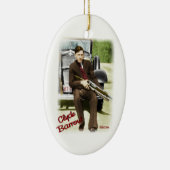 Bonnie & Clyde Keramisch Ornament (Rechts)