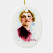 Bonnie & Clyde Keramisch Ornament (Achterkant)