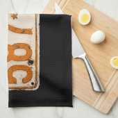 Bonnie & Clyde License Plate Theedoek (Quarter Fold)