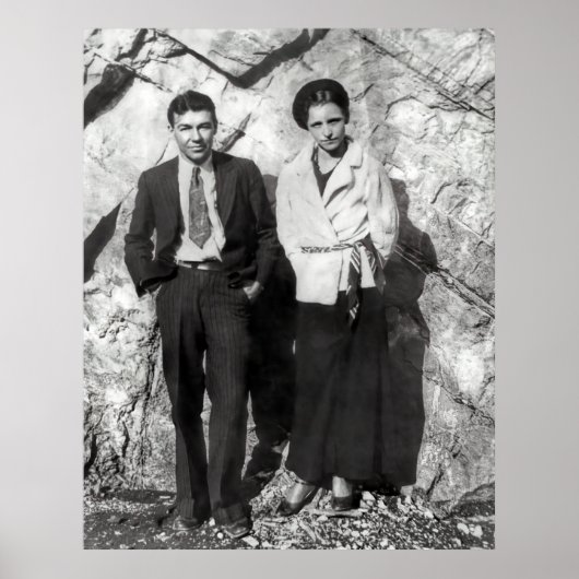 BONNIE & CLYDE - TEXAS OUTLAWS c. 1933 Poster (Voorkant)