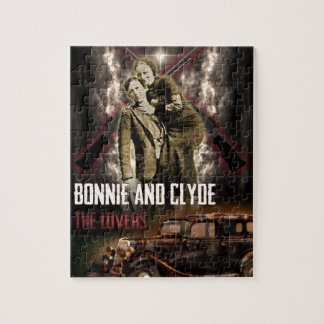 Bonnie & Clyde The Outlaw Lovers Legpuzzel