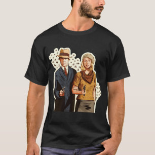 Bonnie en Clyde - Een illustratie van Paul Cemmick T-shirt