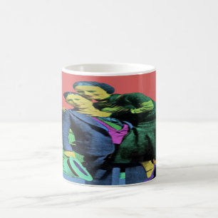 Bonnie en Clyde Pop Art Koffiemok