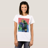Bonnie en Clyde Pop Art T-shirt (Voorkant volledig)