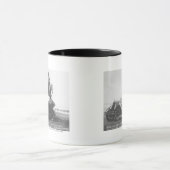 Bonnie Gray springt haar paard. Mok (Midden)