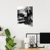 Bonnie Parker en Clyde Barrow 1933 Poster (Thuiskantoor)