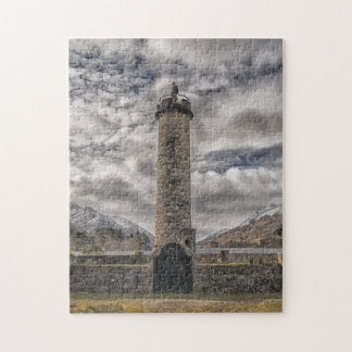 Bonnie Prince Charlie Memorial, Glenfinnan Legpuzzel