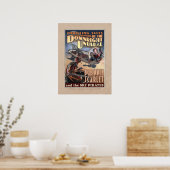 Bonnie Scarlet & the Sky Pirates Poster (18x24") (Cuisine)