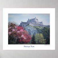 Bonnie Scotland Edinburgh Castle Scotland beeldend