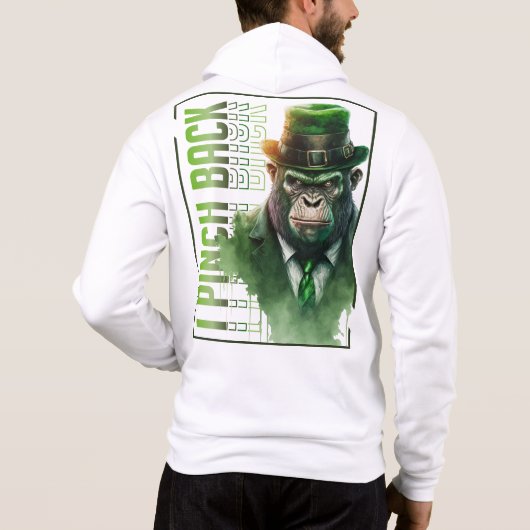 Bono Chimp "I Pinch Back" Sweat - shirt à capuche (Dos)