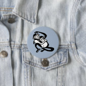 Bonobo - knop ronde button 7,6 cm (In situ)