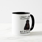 Bonobo Mug Funny Thinking Ape (Devant droit)