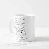 Bons amis comme Star Personal Best Friends Mug (Devant gauche)