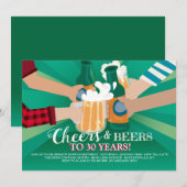 Bons amis et invitation à des bières (Devant / Derrière)