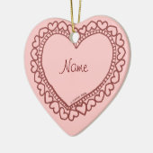 Bons Coeurs décorations personnalisées (Gauche)