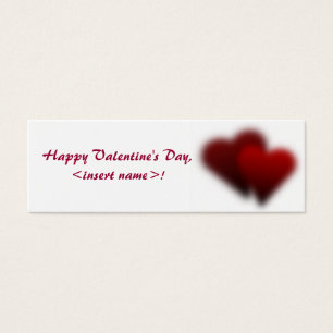 Bons customisés de Saint-Valentin