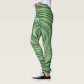 Bons Leggings Noirs Monochromes Bleus (Gauche)