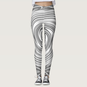 Bons Leggings Noirs Monochromes Bleus