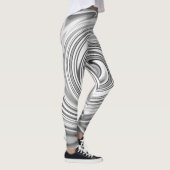 Bons Leggings Noirs Monochromes Bleus (Droite)