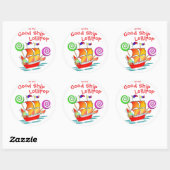 Bons Stickers Lollipop Ship (Feuille)