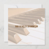 Bons vieux invitations de la Réunion de jours (Dos)