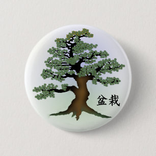 Bonsai 08 ronde button 5,7 cm