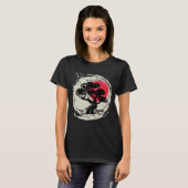 Bonsai Art Japanse Sunset T-shirt (Voorkant volledig)