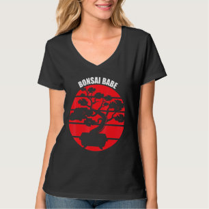 Bonsai Babe Japanse boom Zen Gardening Retro T-shirt