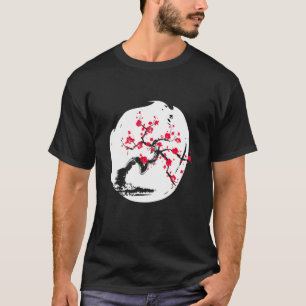 Bonsai Bomen Bloemen I Tuin Zen Tuinier Japans T-shirt