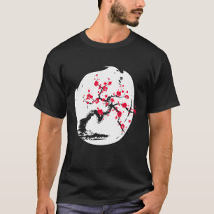 Bonsai Bomen Bloemen I Tuin Zen Tuinier Japans T-shirt