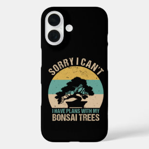 Bonsai Boom - Coole Kamerplanten Liefhebber Tuinie iPhone 16 Hoesje