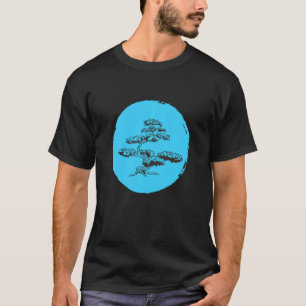 Bonsai Boom Enso Cirkel T Shirt Japanse Zen Boeddh