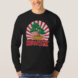 Bonsai-boom in Japanse Zen-boeddhistische Enso-cir T-shirt