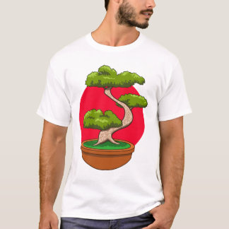 Bonsai Boom Ontwerp T-shirt