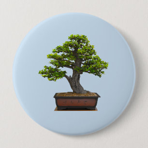 bonsai boom ronde button 4,0 cm