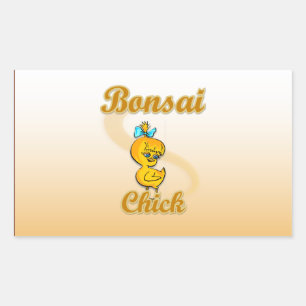 Bonsai Chick Rechthoekige Sticker