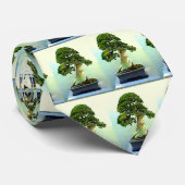 Bonsai Cypress-boom Stropdas (Opgerold)