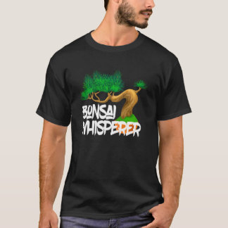 Bonsai fluisteraar hobby tuinman aziatische boom b t-shirt