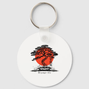 Bonsai Japanse Kanji Miyagi Do Gepersonaliseerde T Sleutelhanger