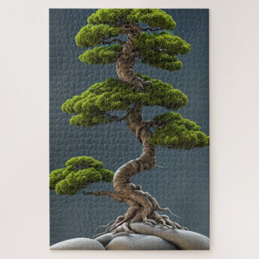 Bonsai Jigzaag Puzzle Legpuzzel (Verticaal)