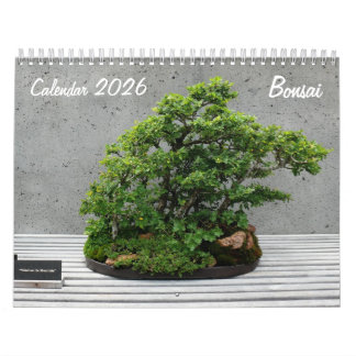 Bonsai-kalender 2026 kalender