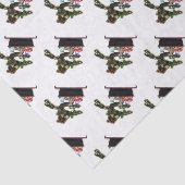 Bonsai kerstboom tissuepapier (Detail)