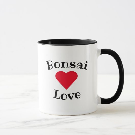 Bonsai Love Heart Mok (Rechts)