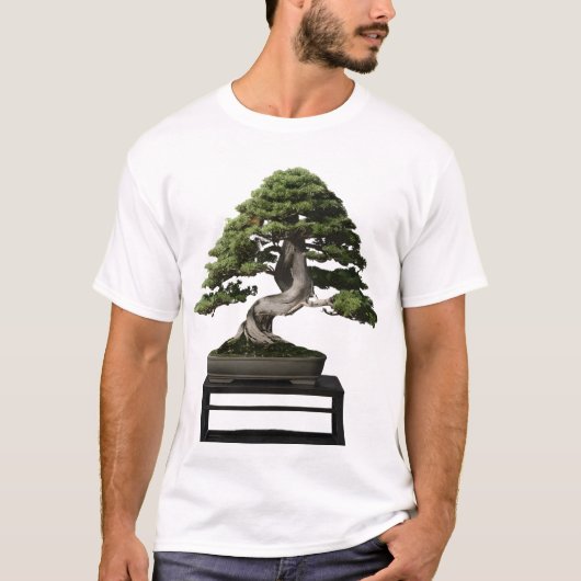 Bonsai Pine Tree T-shirt (Voorkant)